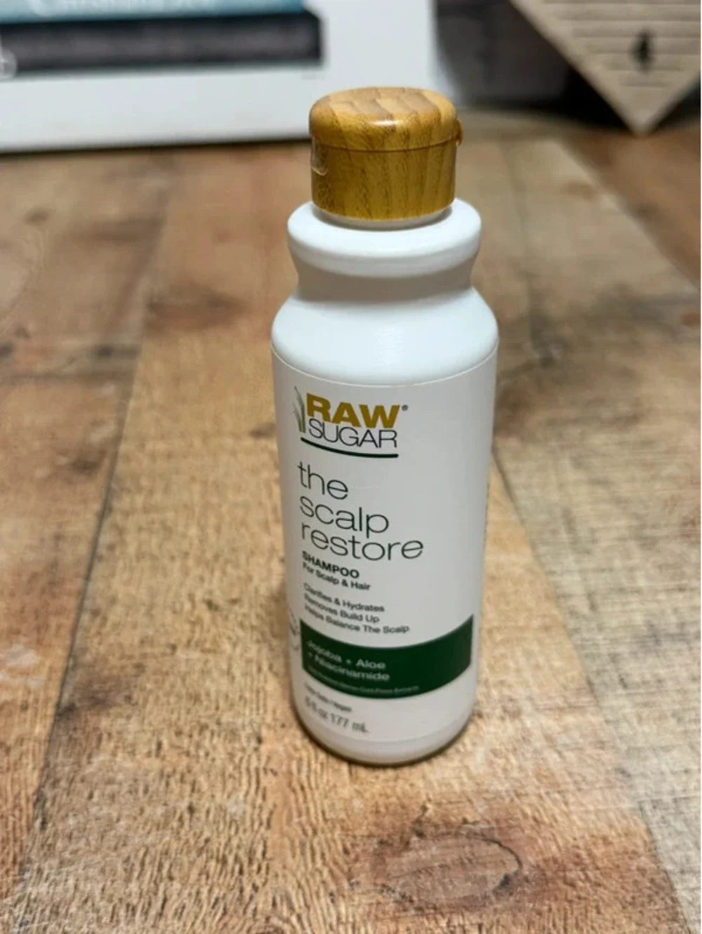 Raw Sugar the Scalp Restore shampoo Jojoba + Aloe + Niacinamide
